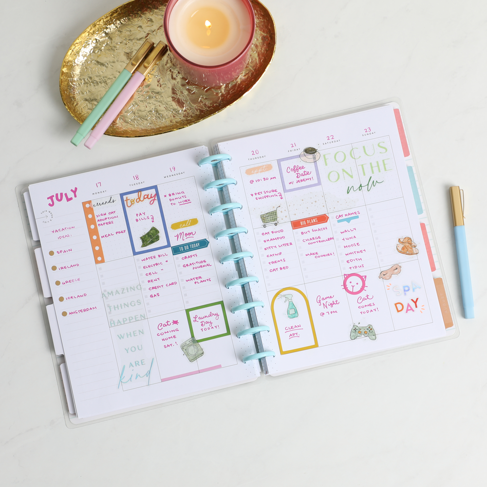 HOW TO SET UP AN UNDATED PLANNER Happy Planner