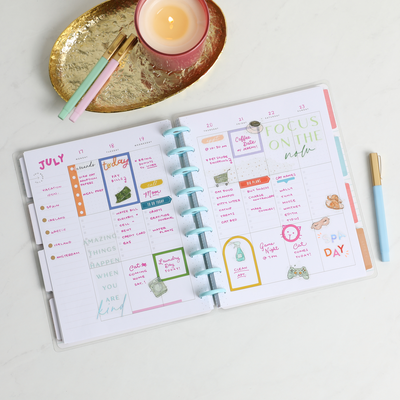 HOW TO SET UP AN UNDATED PLANNER