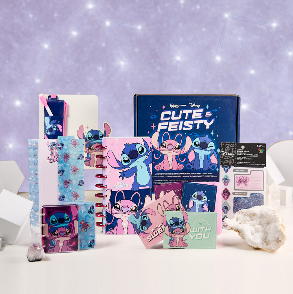 Disney Stitch & Angel - Be Happy Box – Happy Planner