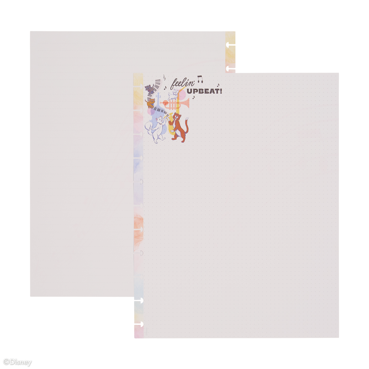 disney-the-aristocats-dot-grid-dotted-lined-big-filler-paper-40-happy-planner for Free Printable Disney Writing Paper Disney The Aristocats - Dot Grid + Dotted Lined Big Filler Paper - 40 – Happy Planner for Free Printable Disney Writing Paper