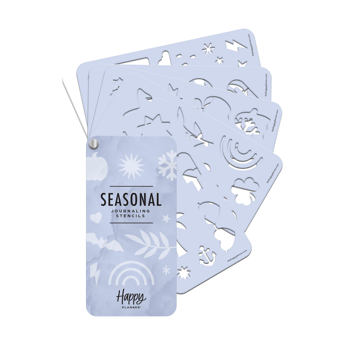 Seasonal - Stencil Fan Book - 5 Sheets – Happy Planner