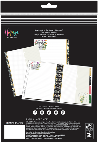 Moody Blooms - Dashboard Classic Fill Paper - 40 Sheets