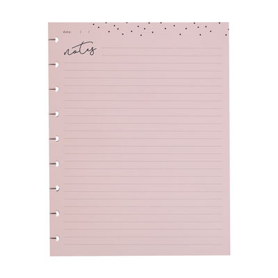 Simple Essentials - Dotted Lined + Blank + Checklist Classic Filler Paper - 40 Sheets