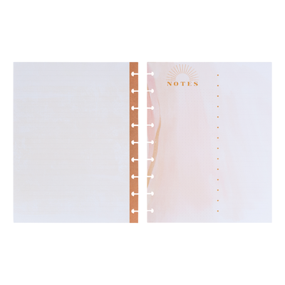 Golden Hour - Dashboard + Dot Grid Classic Filler Paper - 40 Sheets