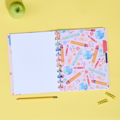 Classroom Brights Teacher - Dotted Lined Big Notebook - 60 Sheets