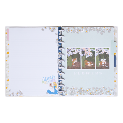 Disney Alice in Wonderland Curious - Dotted Lined Big Notebook - 60 Sheets