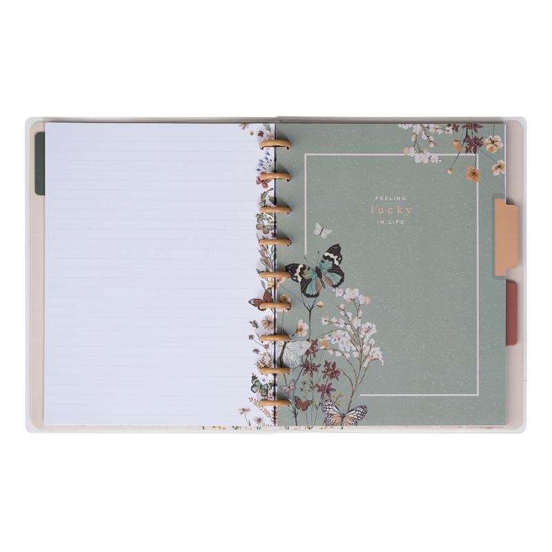 Wild Fields - Dotted Lined Classic Notebook - 60 Sheets