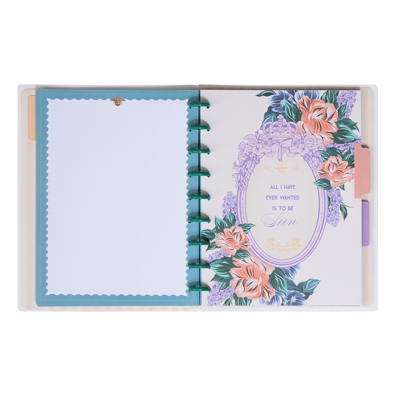 House of Bridgerton - Dotted Lined + Dot Grid Classic Notebook - 60 Sheets