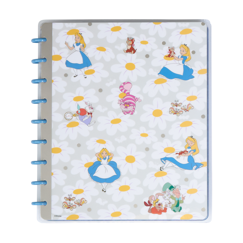 Disney Alice in Wonderland Curious - Dotted Lined Classic Notebook - 60 Sheets