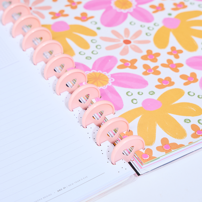 2024 Picnic Blossom Happy Planner - Big Vertical Layout - 12 Months