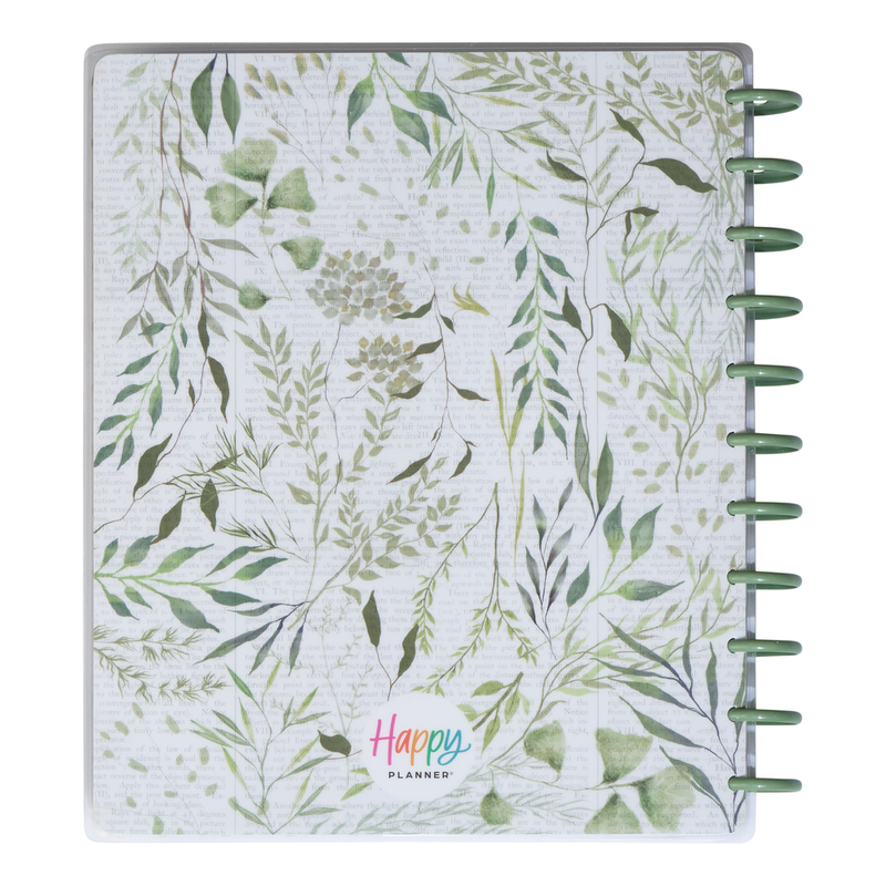 2024 Reading in the Garden Teacher Happy Planner - Big Teacher Layout - 12 Months