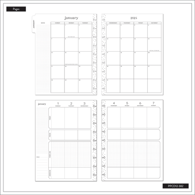 2024 Be Bold Fitness bbalteschule - Classic Fitness Layout - 12 Months
