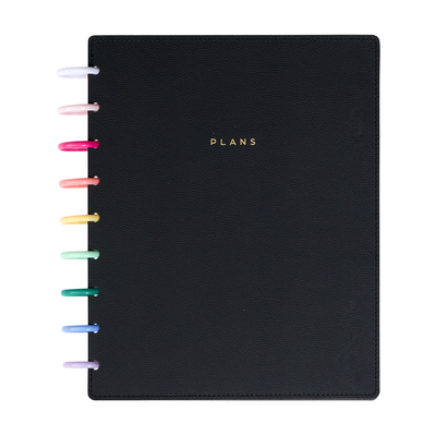 2024 DELUXE Midnight Cover Happy Planner - Classic Dashboard Layout - 12 Months