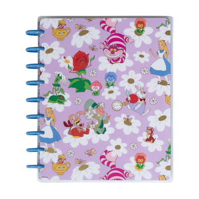 2024 Disney Alice in Wonderland Curious Happy Planner - Classic Vertical Layout - 12 Months