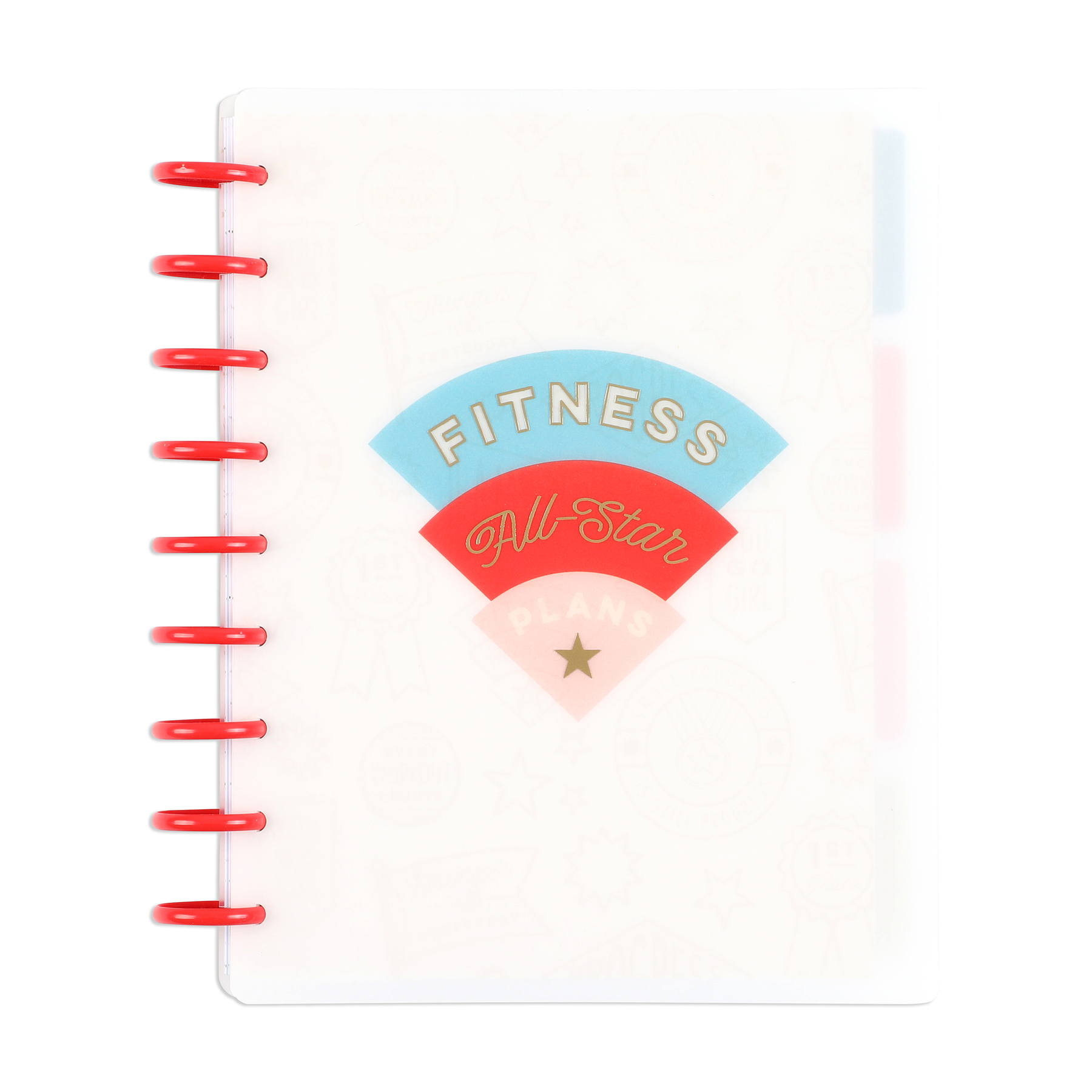 Undated Fitness All Stars Happy Planner | Classic Fitness Layout | 12 Months | Planners | [classic] | Happy Planner