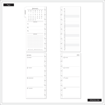 2024 Be Bold Fitness bbalteschule - Skinny Classic Horizontal Layout - 12 Months