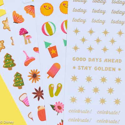Jess Miller Draws x Happy Planner Seasonal Teacher - 8 Sticker Sheets