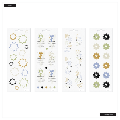 Quirky Plans Student - 8 Sticker Sheets