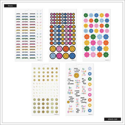 Playful Brights Student - 5 Sticker Sheets