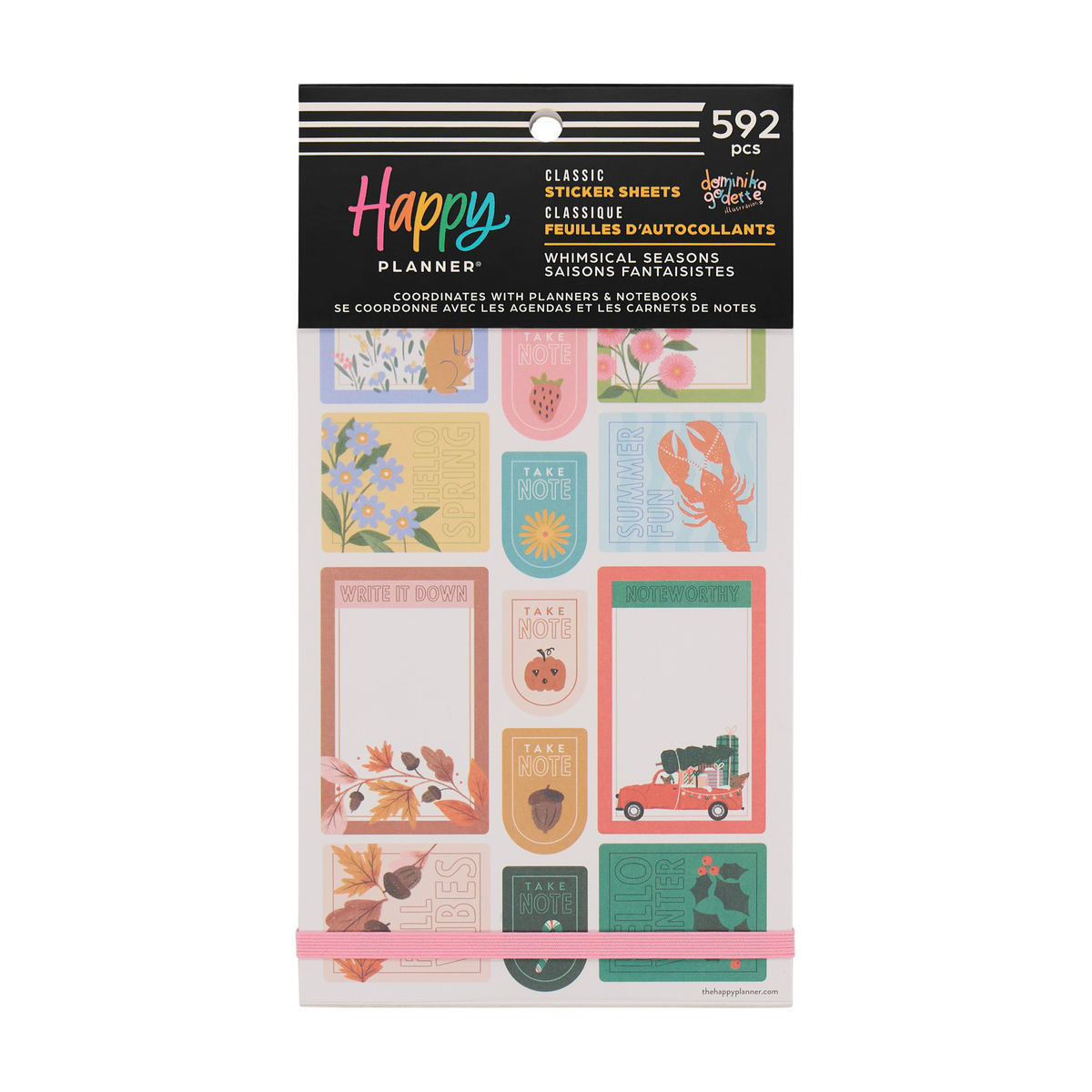 Whimsical Seasons - Value Pack Stickers – Happy Planner