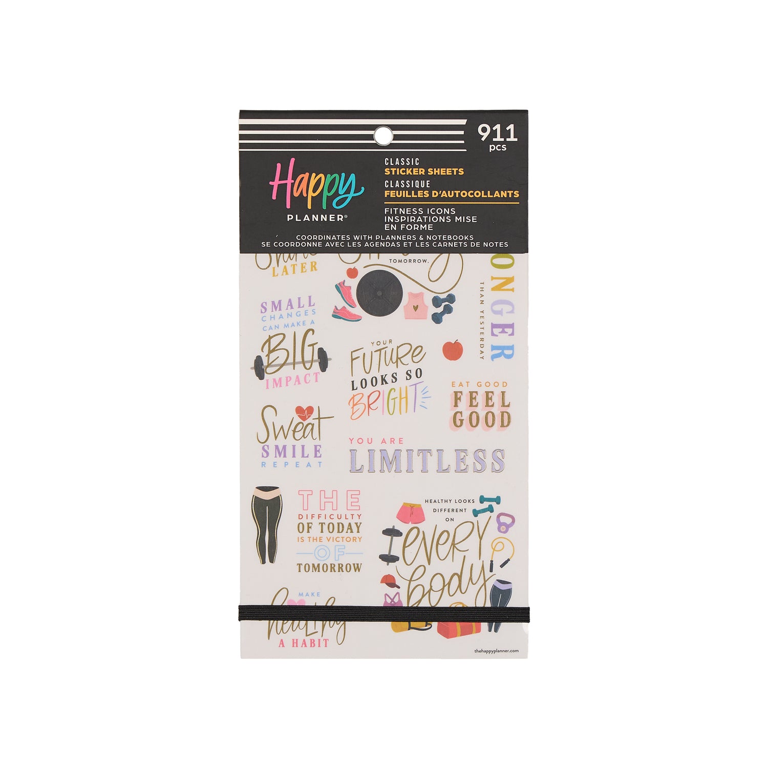 Fitness Icons - Value Pack Stickers – Happy Planner