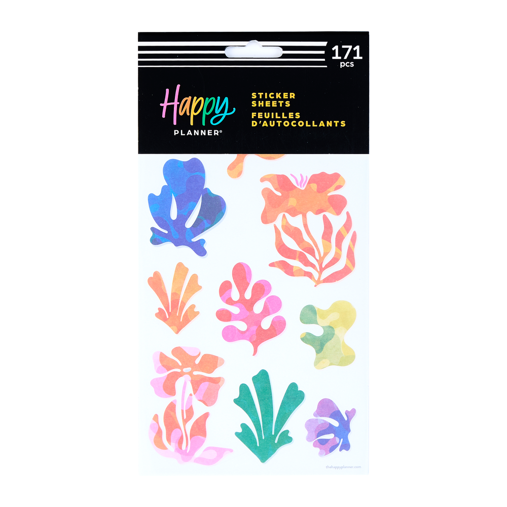 Vivid Tropics - 10 Sticker Sheets – Happy Planner