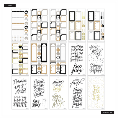 Happy Planner x By Candace Bold & Free - Value Pack Stickers