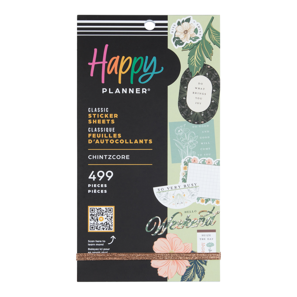 Chintzcore Flowers - Value Pack Stickers – Happy Planner Chintzcore Flowers - Value Pack Stickers – Happy Planner