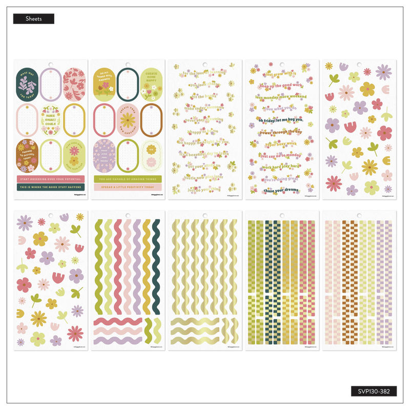 Sunny Picnic Student - Value Pack Stickers
