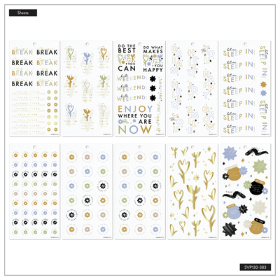 Quirky Plans Student - Value Pack Stickers