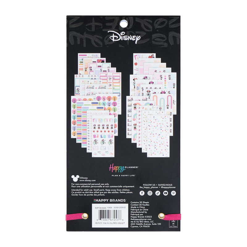 Disney Minnie Mouse All Smiles Teacher - Value Pack Stickers
