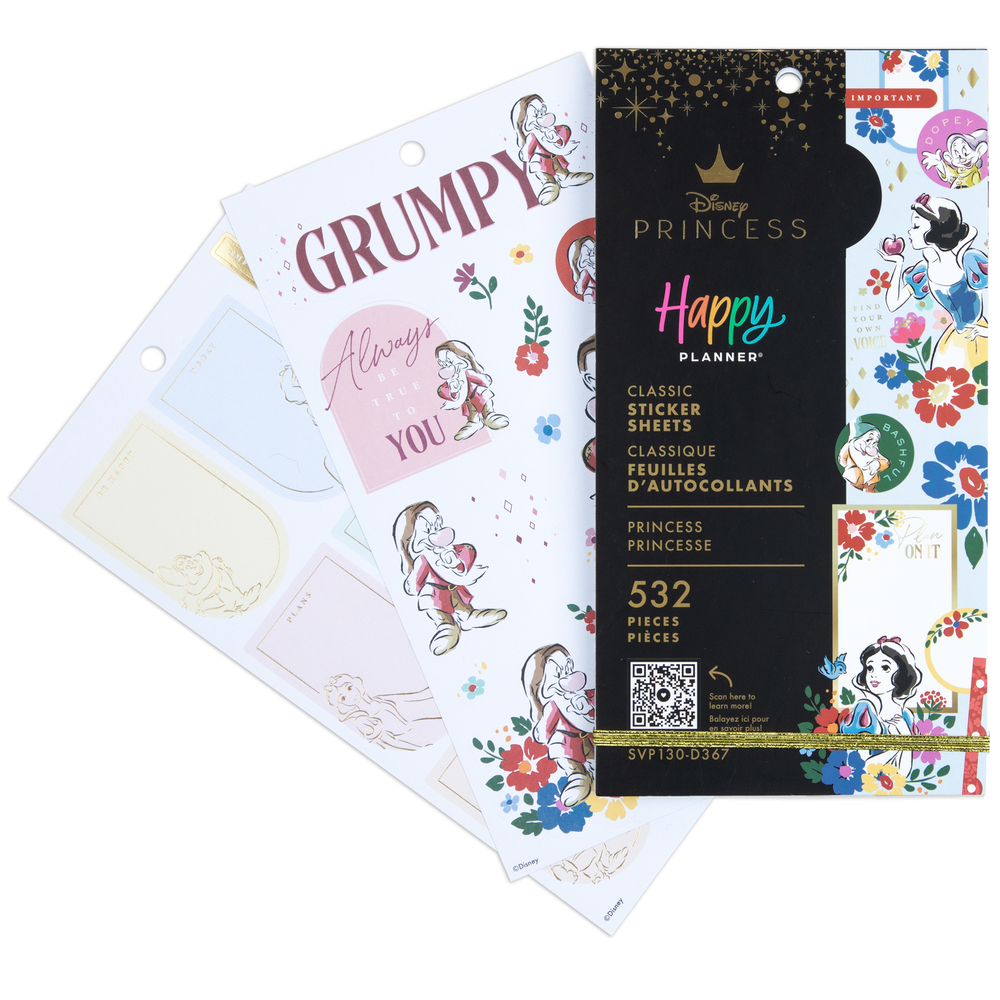 Happy Planner Disney Princess sale Stickers