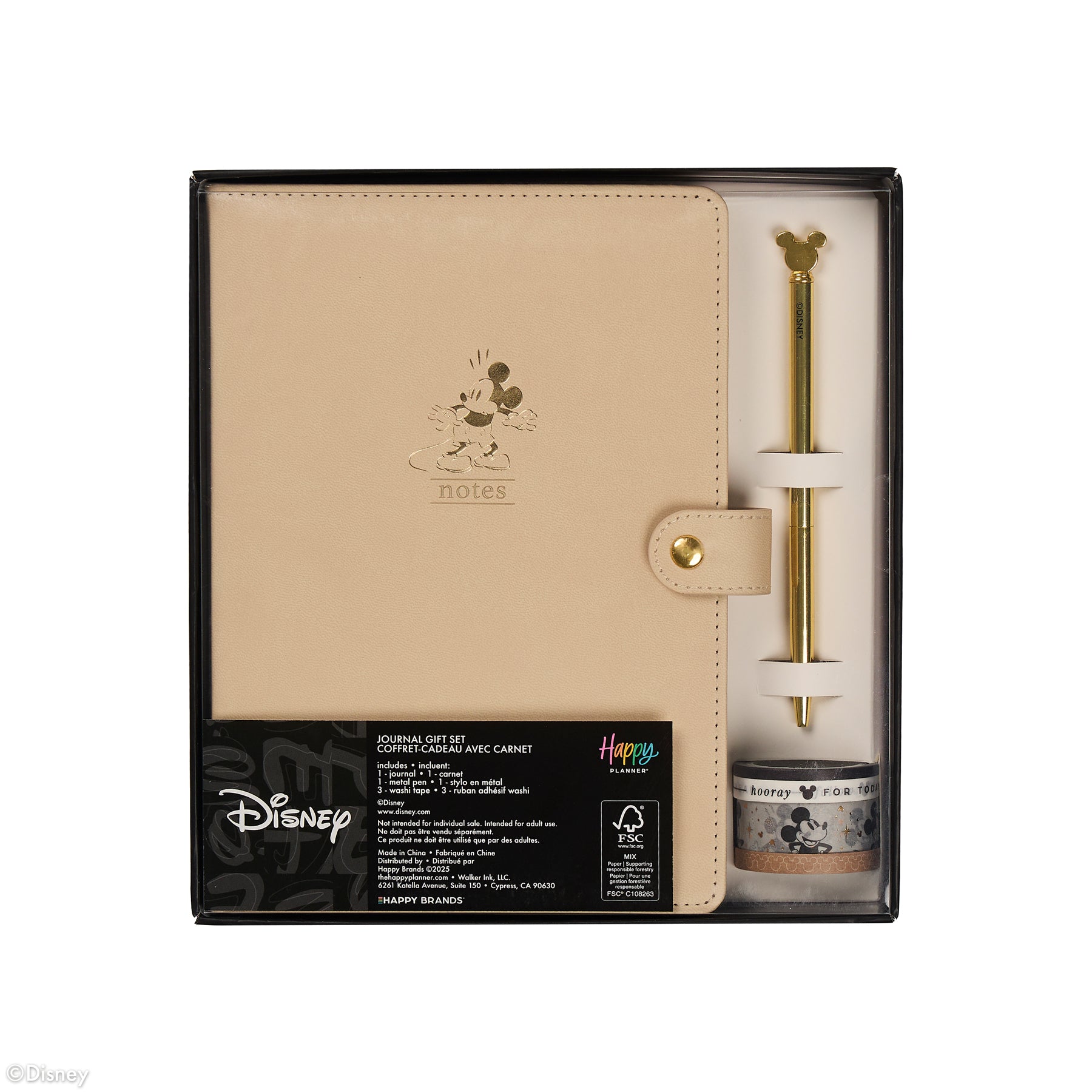 Premium Disney Mickey Mouse - Alabaster - Dot Grid Journal Gift
