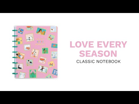 Squad Goals Love Every Season - Dotted Lined Classic Notebook - 60 Sheets