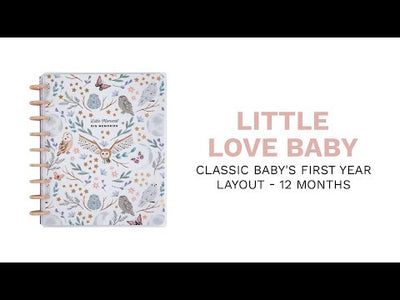 Undated Little Love Baby bbalteschule - Classic Baby's First Year Layout - 12 Months