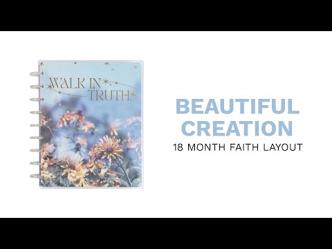 2024 Beautiful Creation bbalteschule - Classic Faith Layout - 18 Months