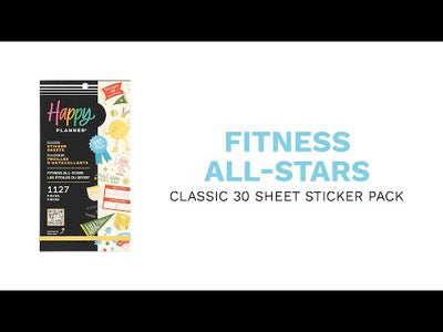 Fitness All Stars - Value Pack Stickers