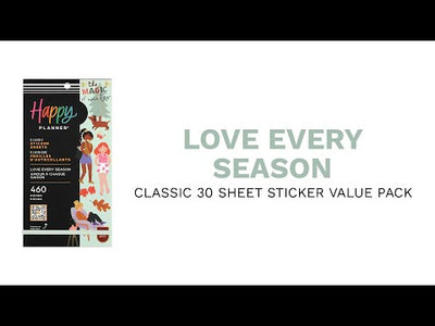 Squad Goals Love Every Season - Value Pack Stickers