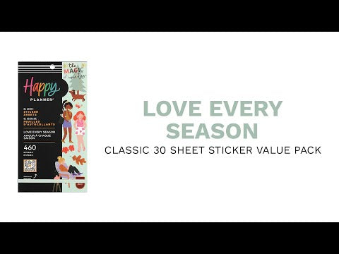 Squad Goals Love Every Season - Value Pack Stickers