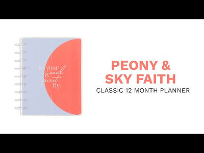 2024 Peony & Sky Faith bbalteschule - Classic Faith Layout - 12 Months