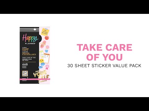 Take Care of You - Value Pack Stickers