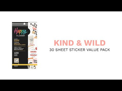 Kind & Wild - Value Pack Stickers