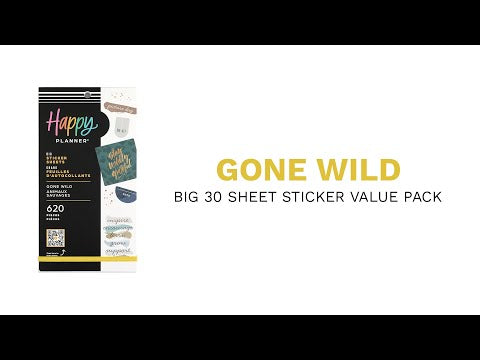 Gone Wild Teacher - Value Pack Stickers - Big