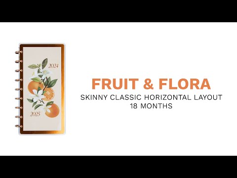 2024 Fruit & Flora bbalteschule - Skinny Classic Horizontal Layout - 12 Months