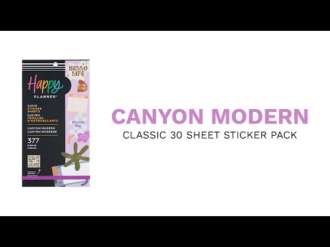 Canyon Modern - Value Pack Stickers