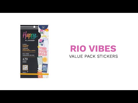 Rio Vibes - Value Pack Stickers