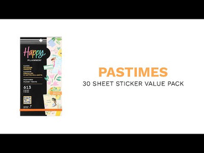 Pastimes - Value Pack Stickers
