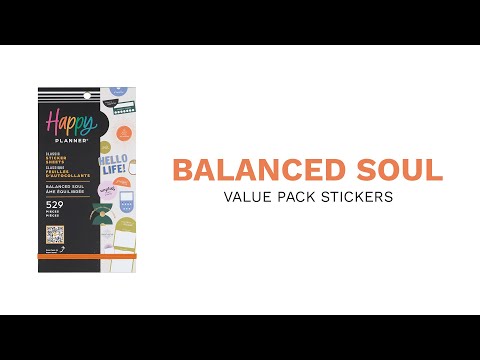 Balanced Soul - Value Pack Stickers