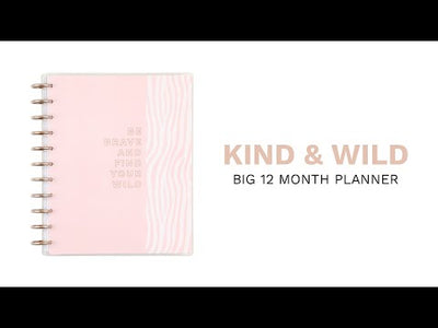 2024 Kind & Wild bbalteschule - Big Monthly Layout - 12 Months