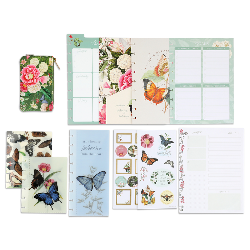Butterflies & Blooms - Classic Planner Companion